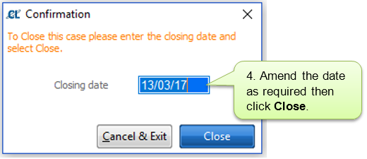closing a case3