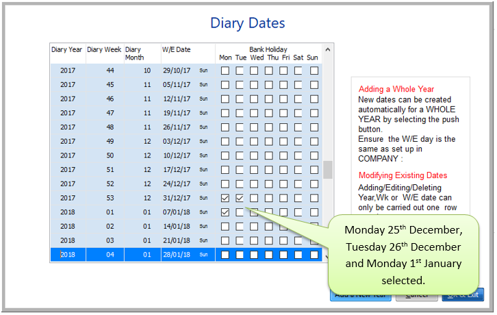 Holiday Pay Setup 7