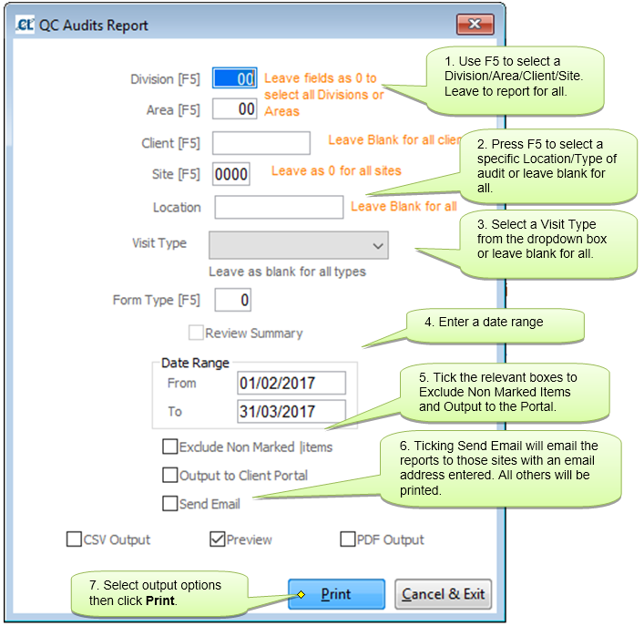QCDetailedReport