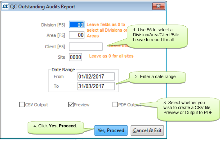 QCOutstandingVisitsReport