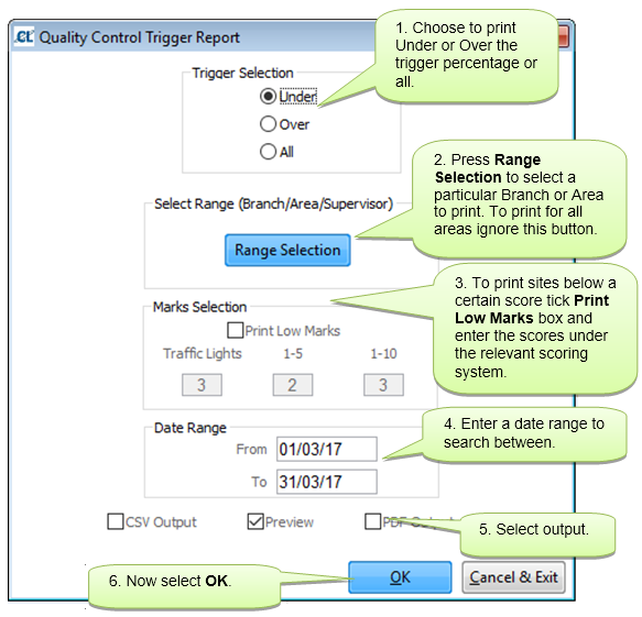 QCTriggerReport